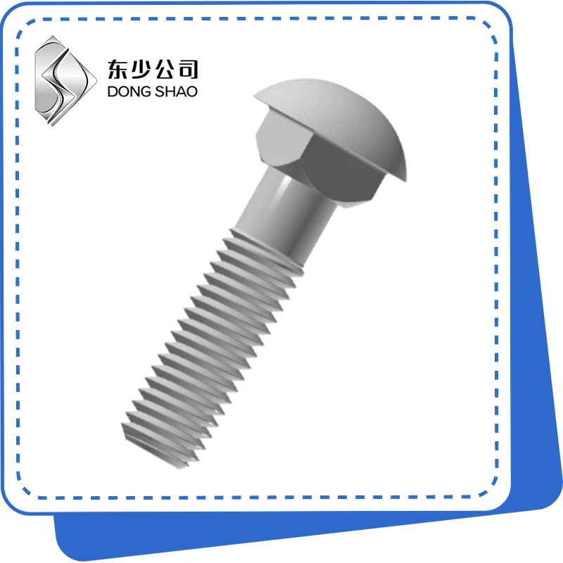 Semi-wareega Head Square Bolts qoorta